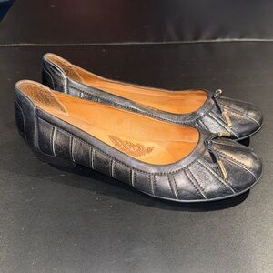 Sofft leather tassel ballet flats size 9
